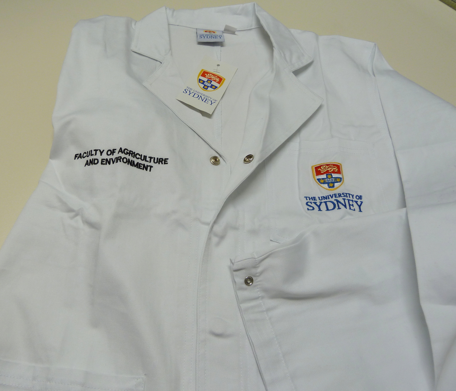 The University of Sydney eStore Laboratory coat Faculty of